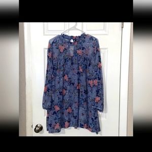 EUC Sz 3X Massini Peasant blouse